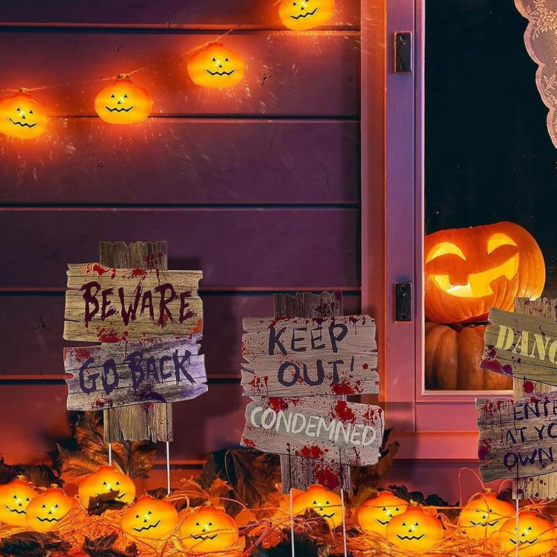 Halloween String Lights, LED Pumpkin Lights, Holiday Lights for Outdoor Decor,Flickering Lights(40 LED Lights, 17 Ft) (Pumpkin) Globe Ornaments Decoration