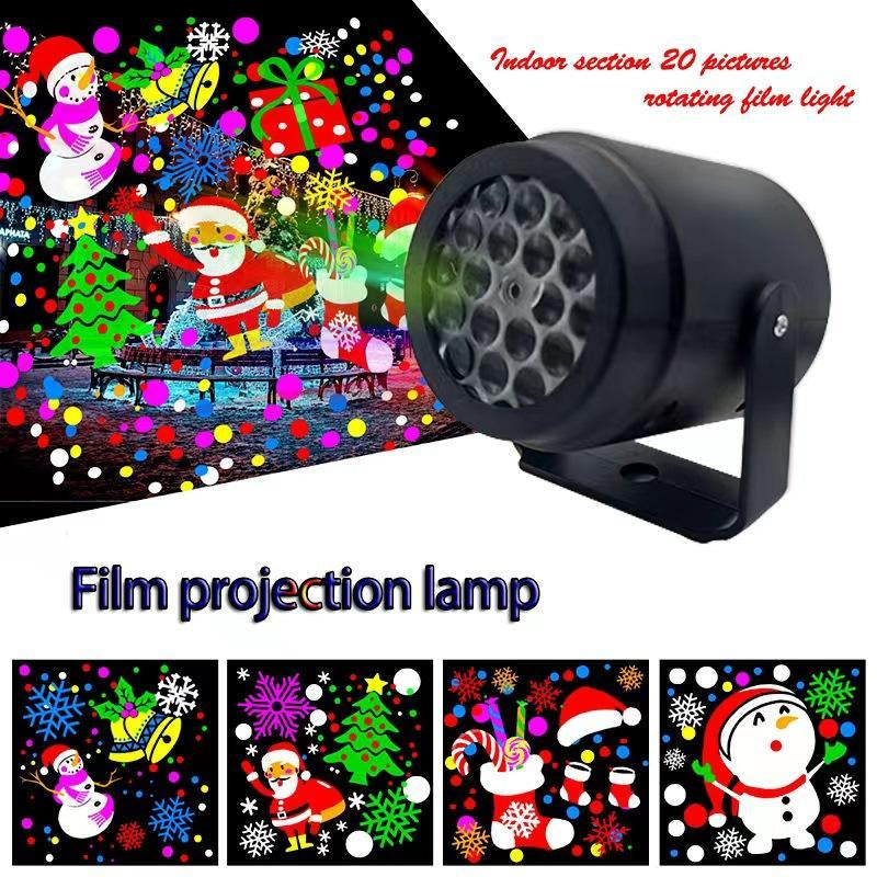 HHYSPA Christmas Projector Lights Projector, Holiday Light Party Waterproof Outdoor/Indoor LED Projector, Holiday Projector for Xmas