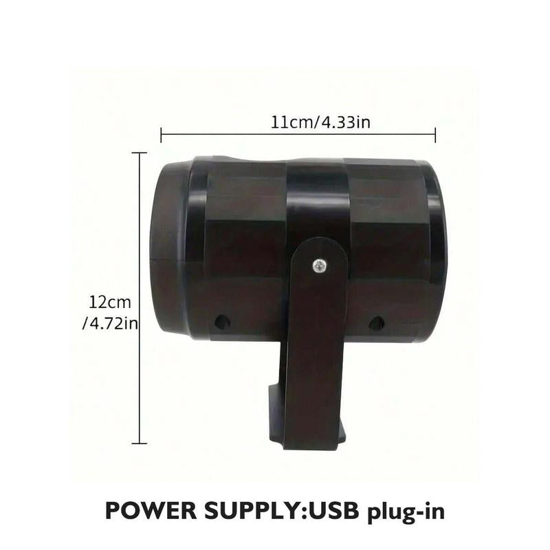 Halloween LED Projector Light, 1 Box Ghost & Pumpkin Patterns Projector Light, Ambient Room Lighting for Halloween Party Decor