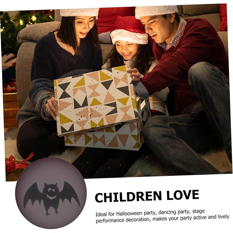 Halloween Projector Flashlight 5 Patterns Portable Handheld LED Projector Light for Haunted House